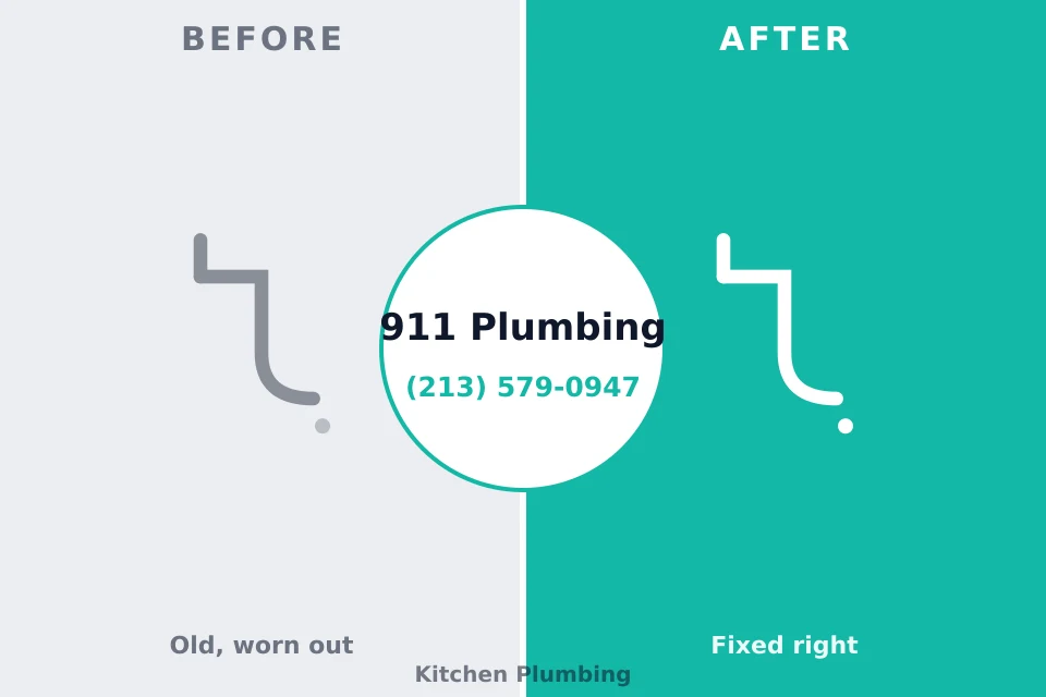 Before and after: plumbing company Fairbanks, AK